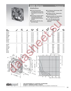 8412GL datasheet  